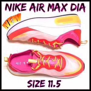 NEW! Nike Air Max Dia SE Laser Fuchsia-Ember Glow